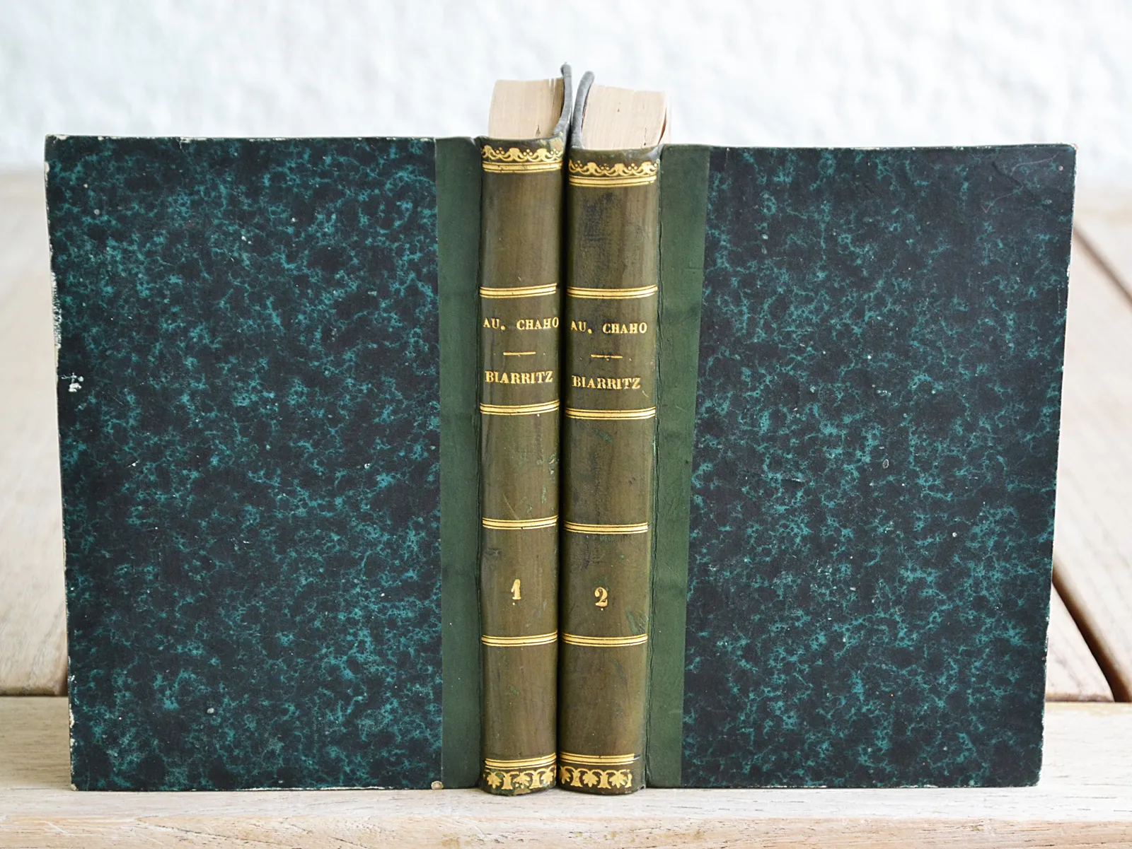 Biarritz entre les Pyrénées et l’océan. Itinéraire pittoresque. (1/6) — CHAHO (Augustin), 1850 — Livres basques