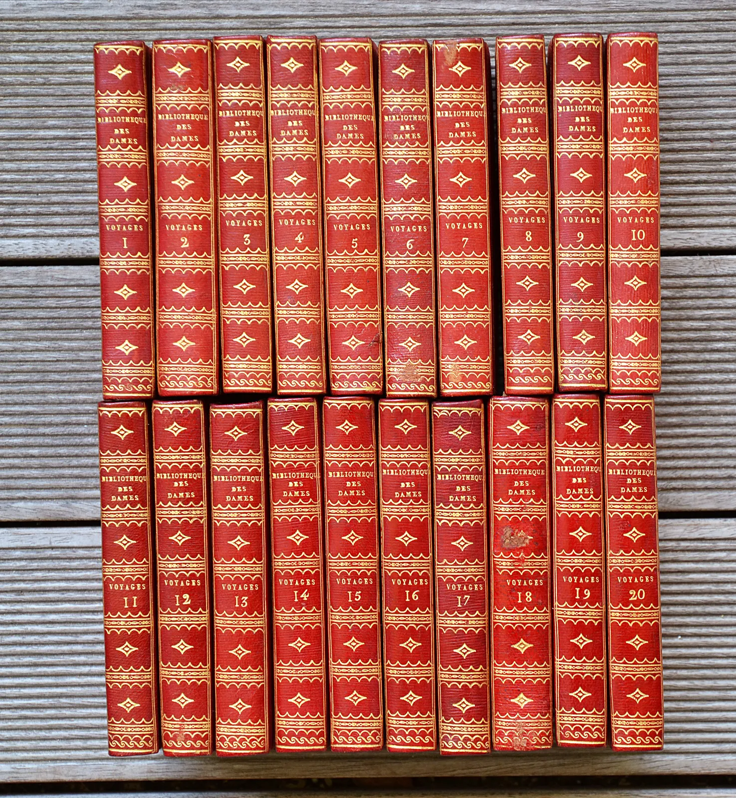 Bibliothèque Universelle des Dames. (1/12) — [ROUCHER (Jean-Antoine)], 1785 — Voyages