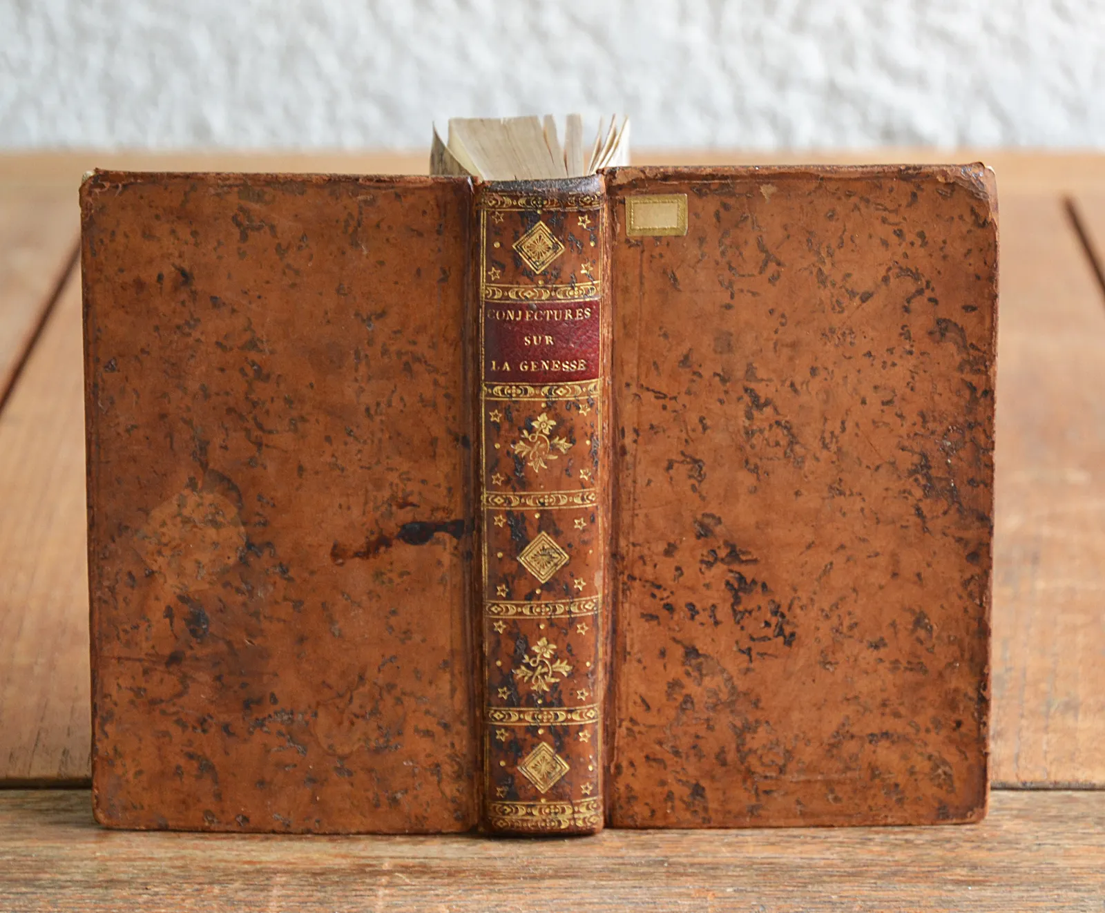 Conjectures sur les mémoires originaux, dont il parait que Moyse s’est servi pour composer le Livre de la Genèse. (1/12) — ASTRUC (Jean), 1753 — Religion