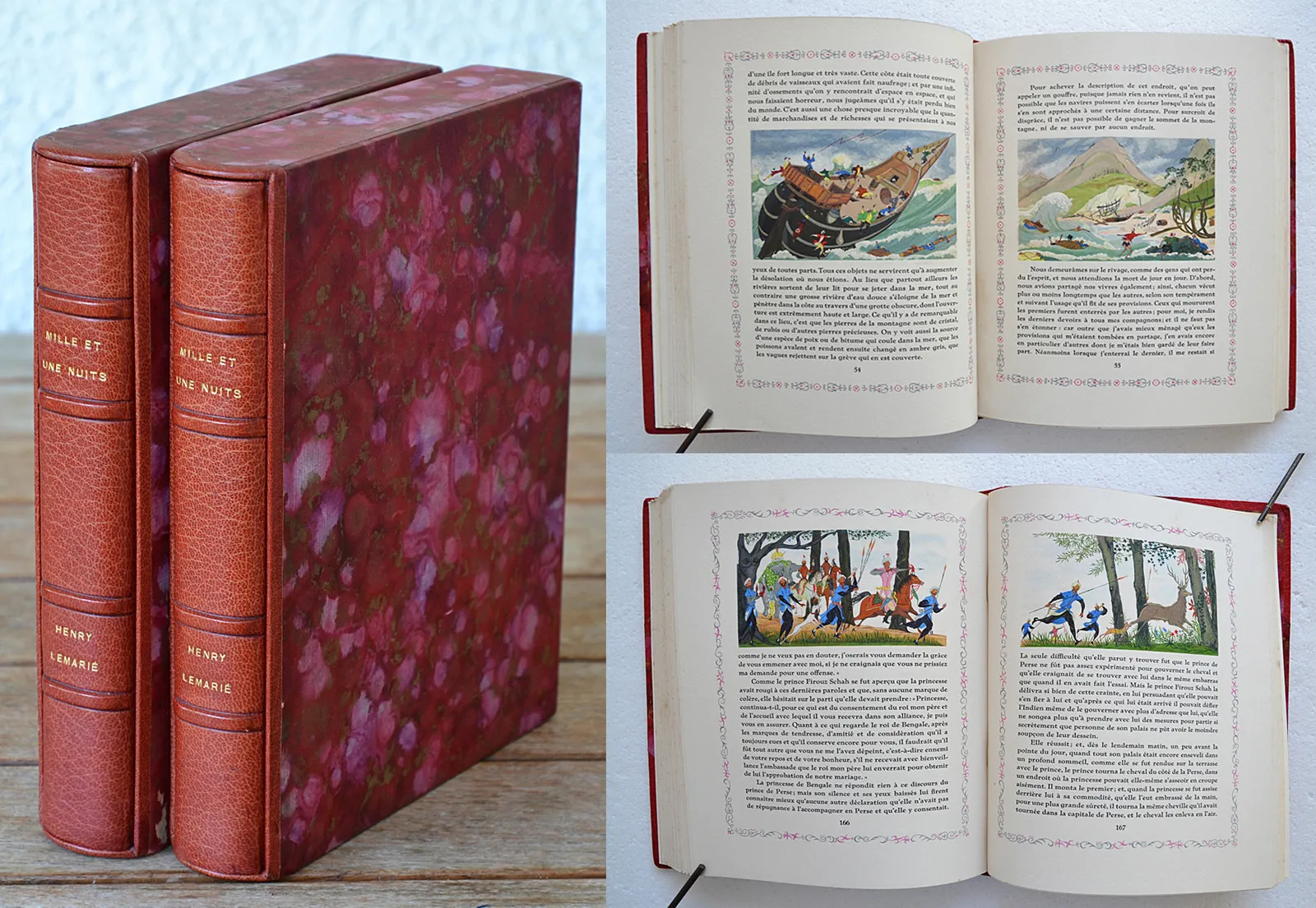 Contes des mille et une nuits. (1/8) — [ANONYME], 1955 — Illustres modernes