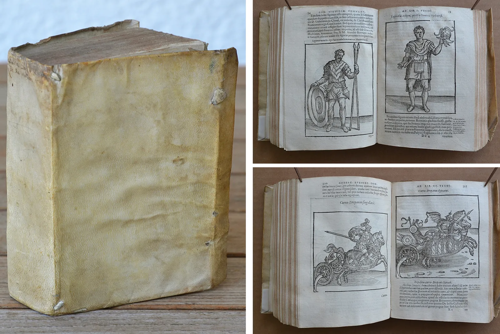 De re militari libri quatuor (1/9) — VÉGÈCE, Flavius Vegetius Renatus / STEWECHI (Godescalci), 1592 — XVe et XVIe siecles