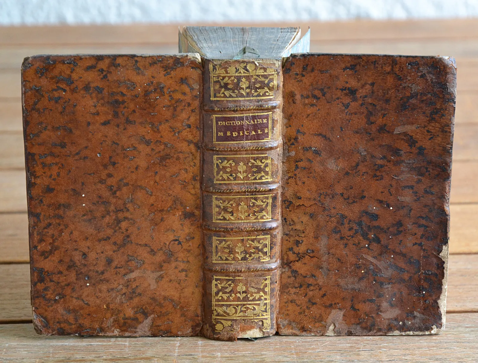 Dictionnaire interprète de matière médicale, et de ce qui y a rapport ; contenant l’explication des termes arabes, grecs & latins ; des abréviations ; des caractères, ainsi que des opérations de chimie & de pharmacie ; avec des observations de théorie & de pratique sur ces sciences, & sur l’histoire naturelle. (1/12) — JULLIOT (Balthazar), 1768 — Medecine