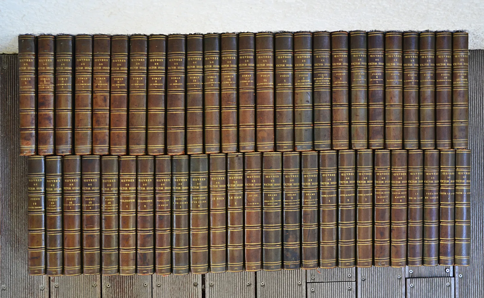 Édition définitive d’après les manuscrits originaux.Œuvres complètes de Victor Hugo. Édition (1/10) — HUGO (Victor), 1880 — Litterature XIXe et moderne