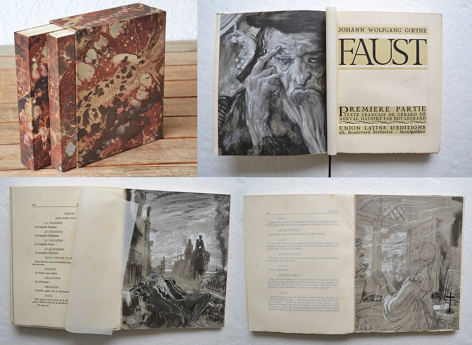 Faust. (1/10) — GOETHE, Johann Wolfgang von (1749-1832), 1942 — Illustres modernes
