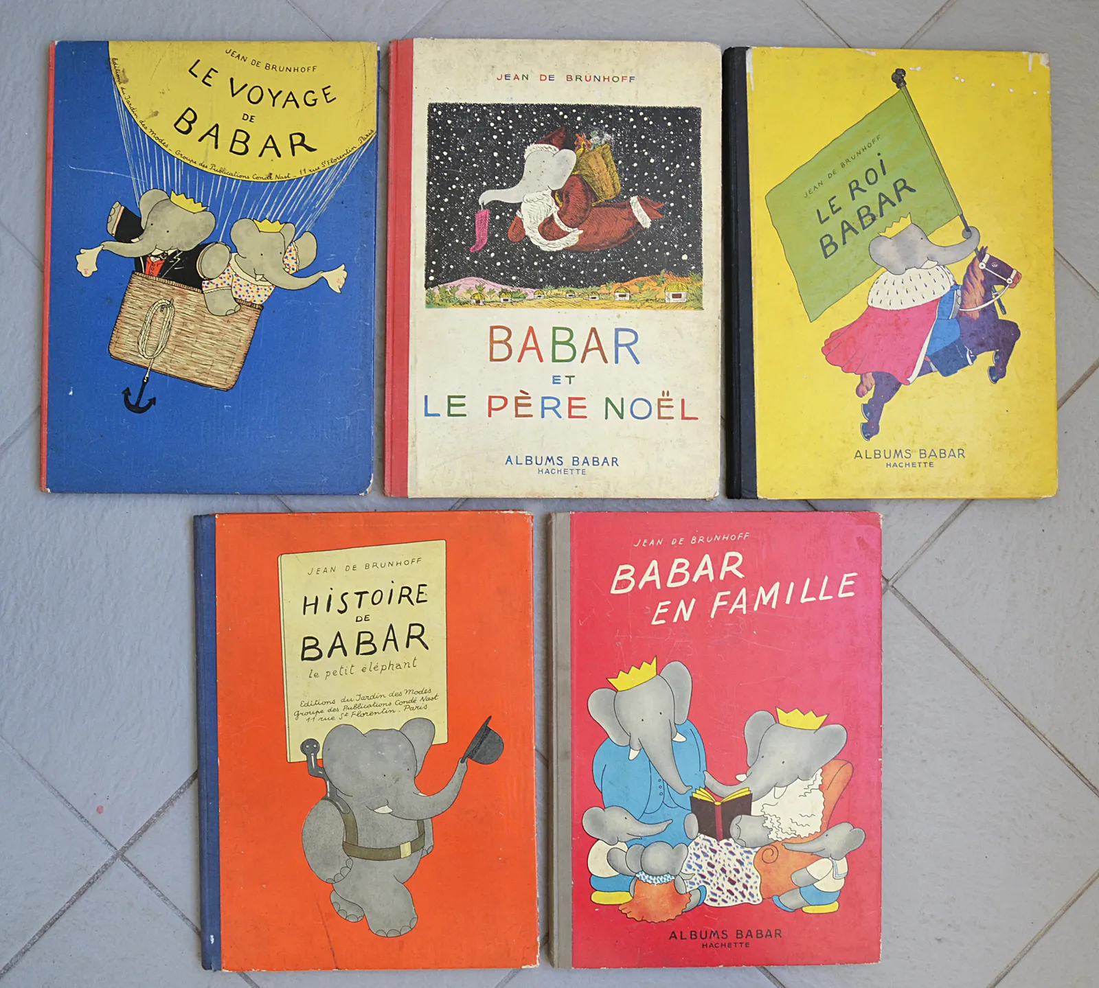 Histoire de Babar le petit éléphant (1/8) — BRUNHOFF (Jean de), 1931 — Enfantina