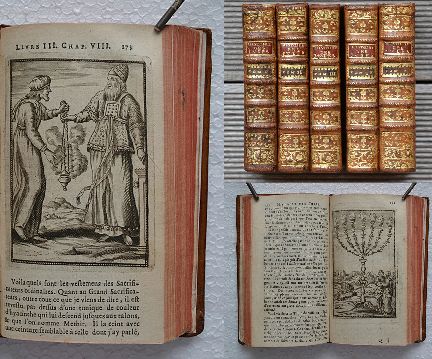 Histoire de juifs écrite par Flavius Joseph, sous le titre de Antiquitez Iudaïques, traduite sur l’original grec revue sur divers manuscrits, par Monsieur Arnauld D’Andilly (1/9) — FLAVIUS JOSEPH, 1673 — Religion