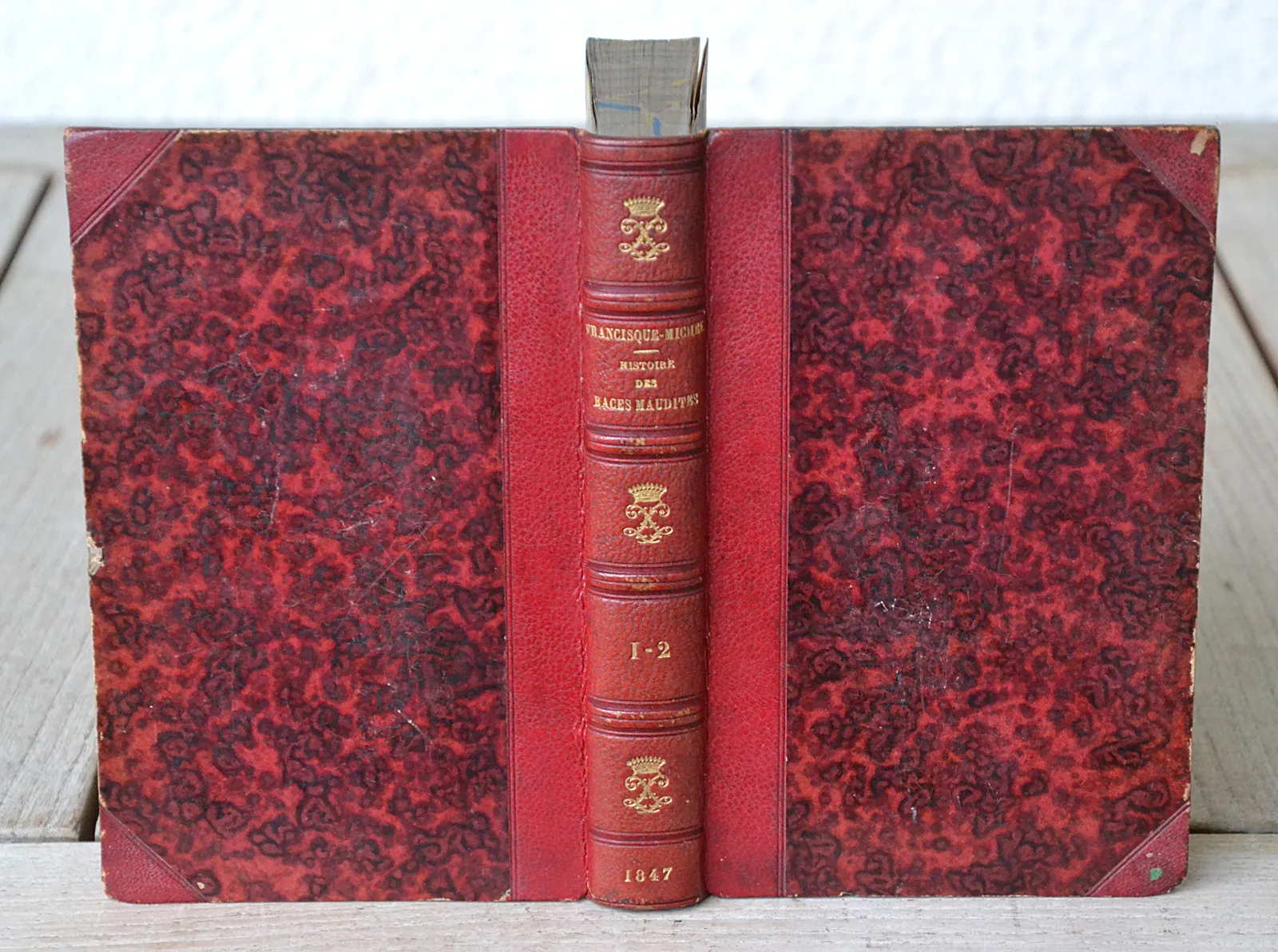 Histoire des races maudites de la France et de l’Espagne (1/5) — FRANCISQUE-MICHEL (François-Xavier Michel, dit), 1847 — Livres basques