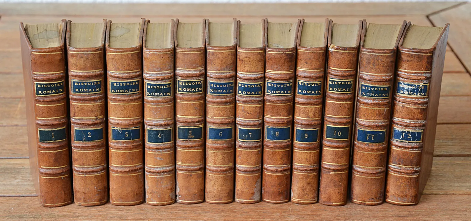 Histoire romaine, depuis la fondation de Rome, jusqu’à la translation de l’Empire par Constantin. (1/14) — ECHARD (Laurent), 1802 — Histoire