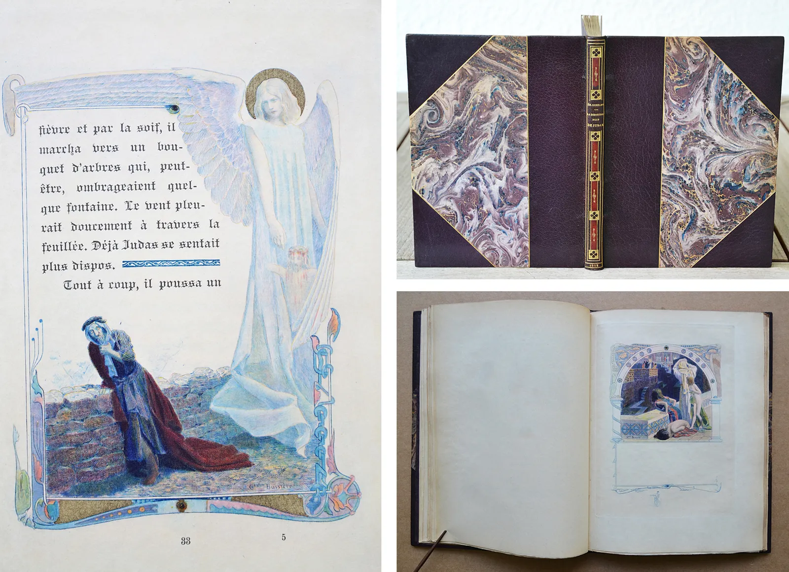 La dernière nuit de Judas (1/8) — GEBHART (Émile), 1908 — Illustres modernes