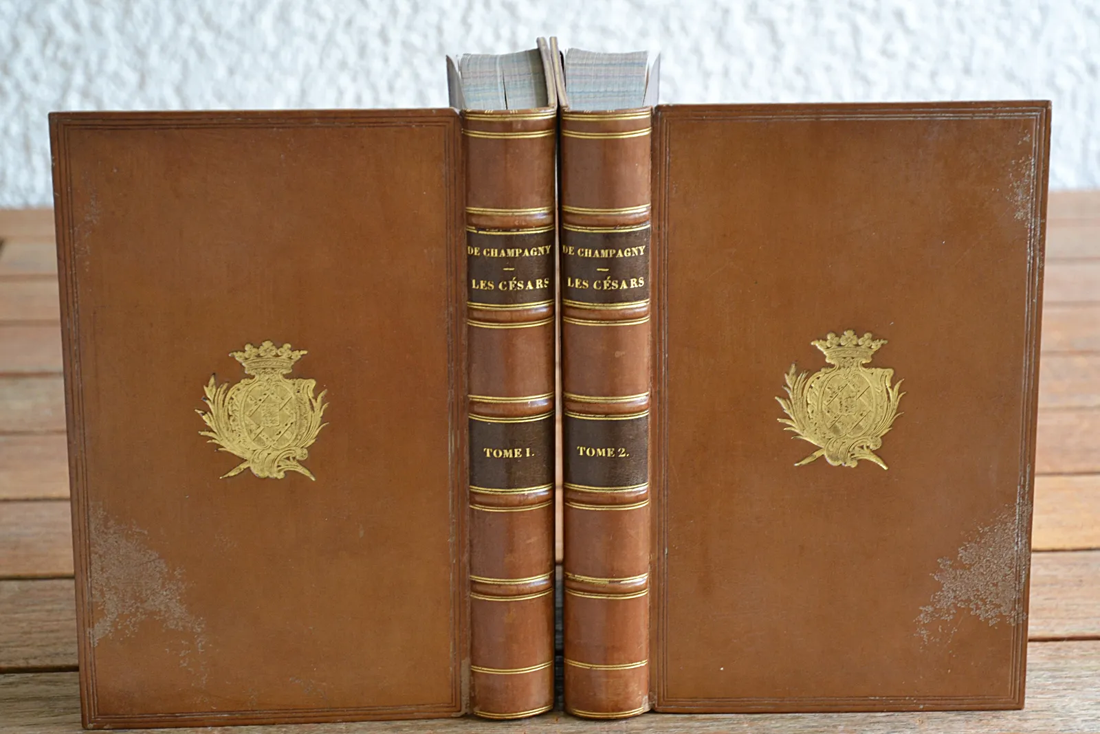 Les Césars. (1/12) — CHAMPAGNY (Franz ; le comte), 1853 — Histoire