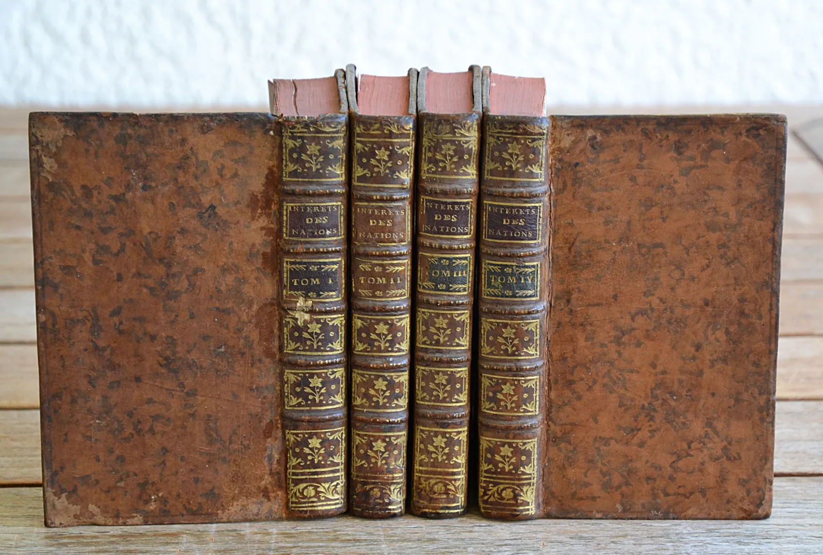 Les intérêts des nations de l’Europe, développés relativement au commerce (1/10) — [ACCARIAS de SERIONNE (Jacques)], 1767 — Histoire