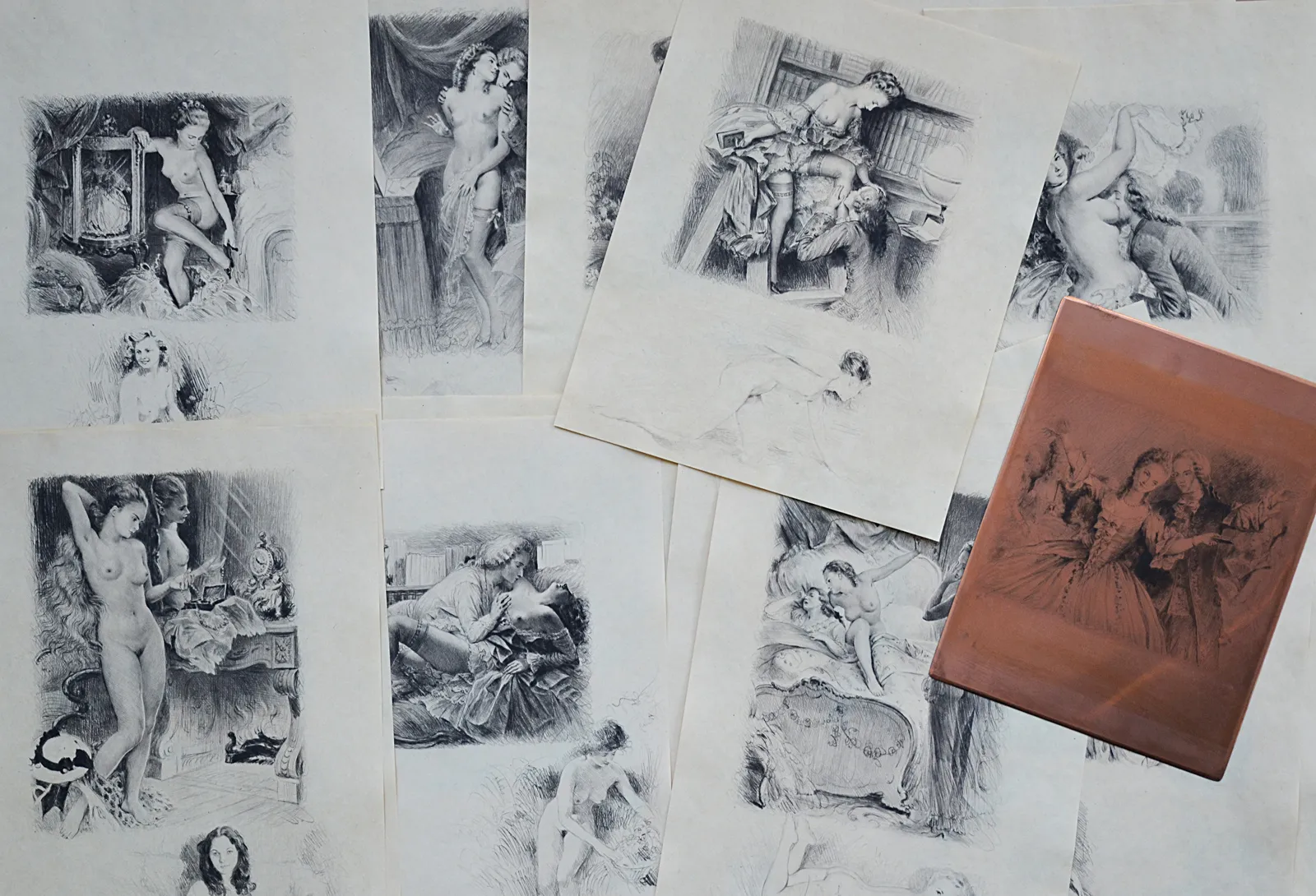 Les nouvelles leçons d’amour dans un parc (1/10) — BOYLESVE (René), 1952 — Curiosa