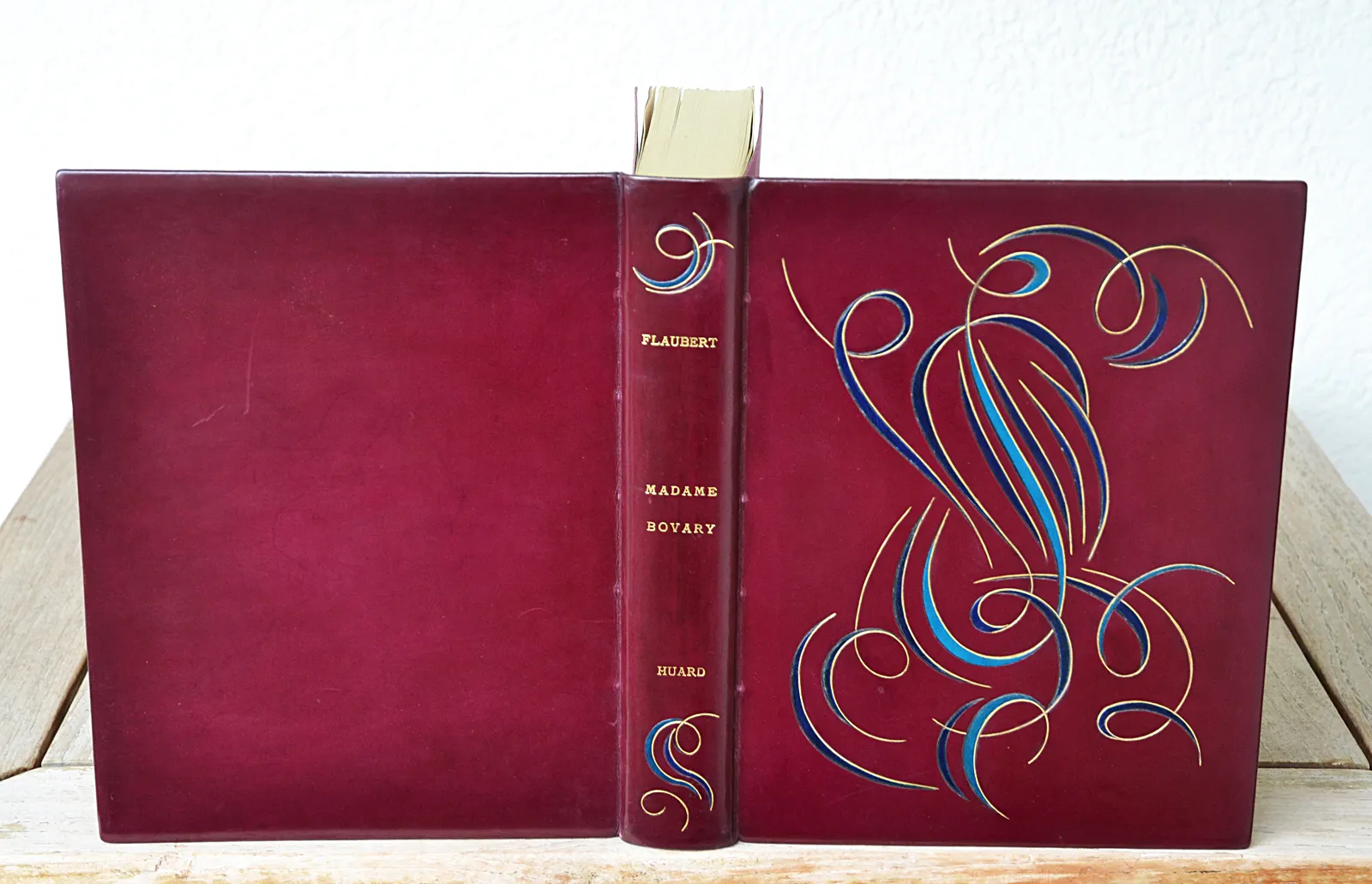 Madame Bovary – Mœurs de province (1/10) — FLAUBERT (Gustave), 1930 — Belles reliures