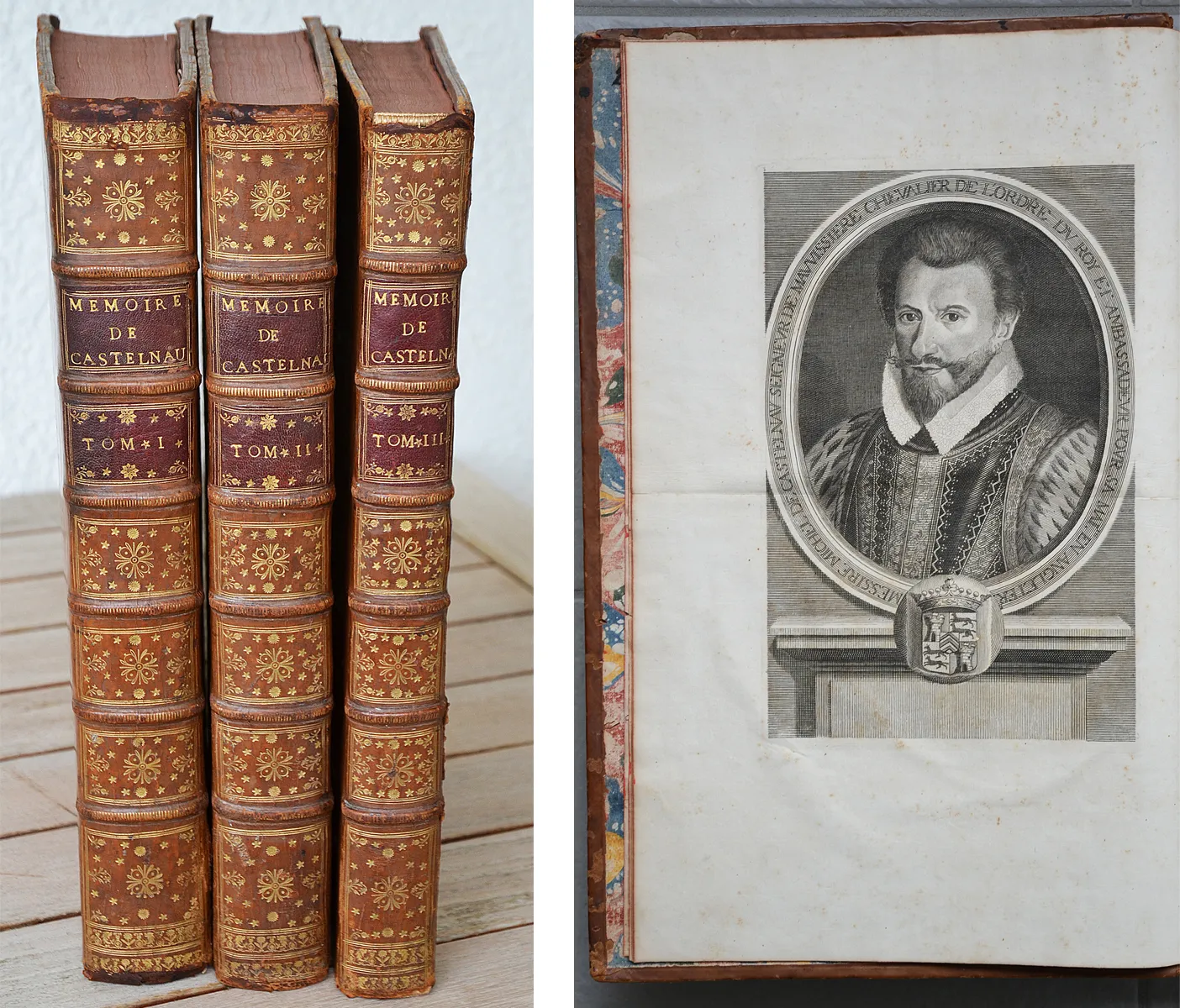 Mémoires de Castelnau sur grand papier (1/9) — CASTELNAU (Michel de) — Histoire