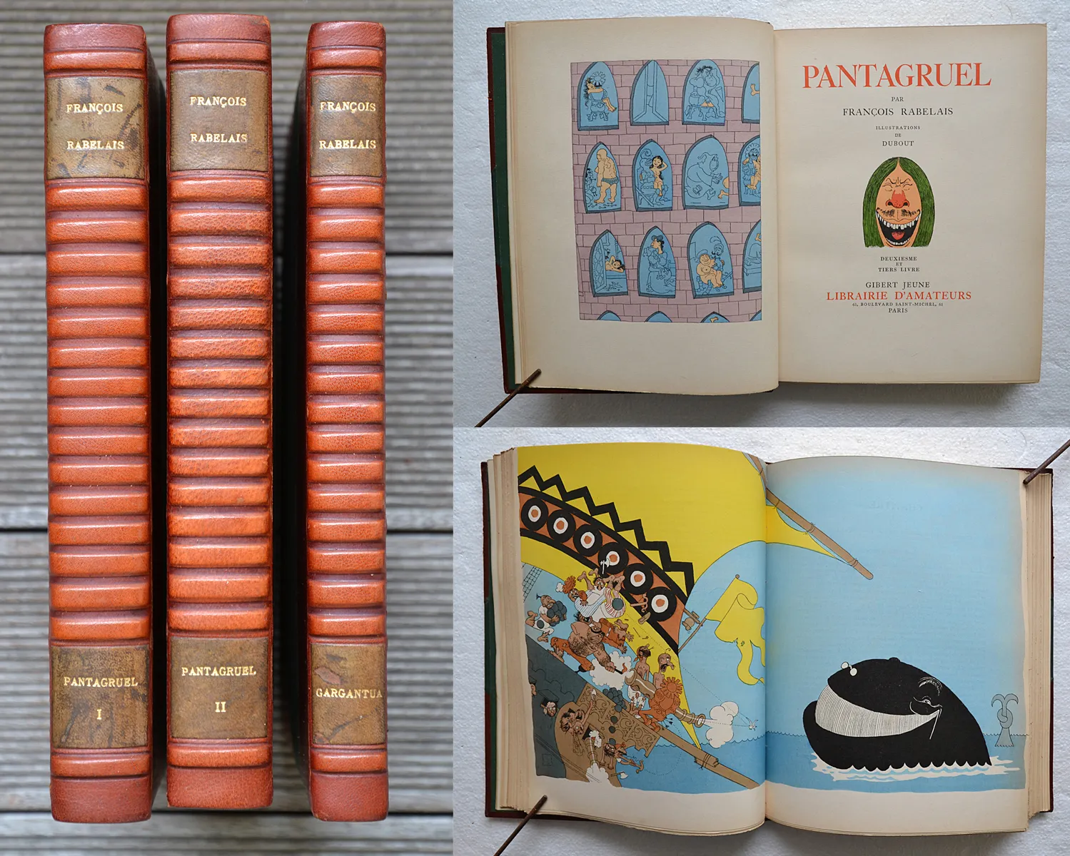 Pantagruel / Gargantua. (1/12) — RABELAIS (François), 1936 — Illustres modernes