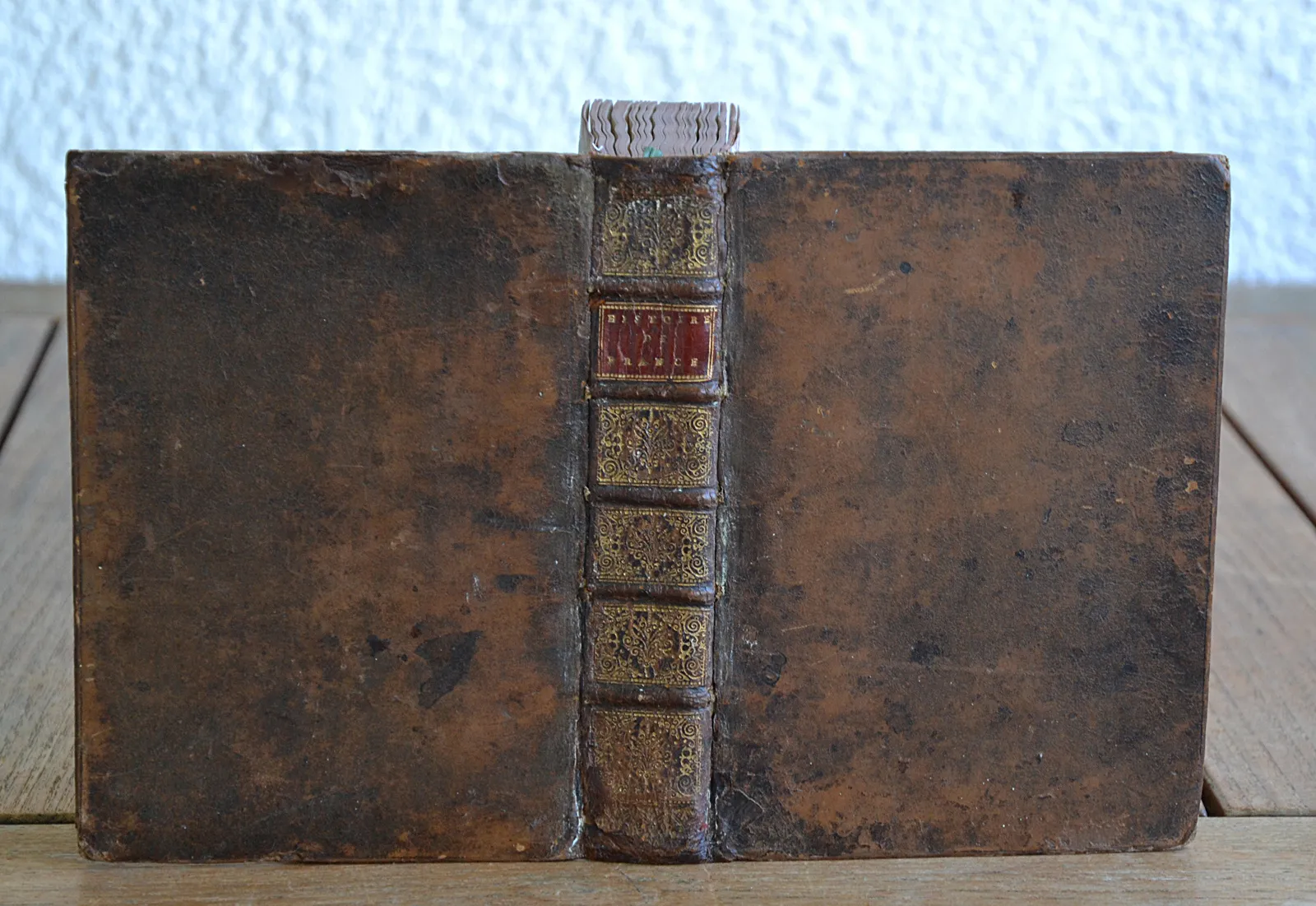 reliure de l’époque (1/12) — [HISTOIRE DE FRANCE], 1928 — Manuscrits