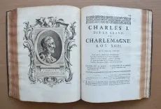 Abrégé chronologique de l’histoire de France. Nouvelle édition, augmentée (4/8) — MÉZERAY (François Eudes de), 1740 — Histoire