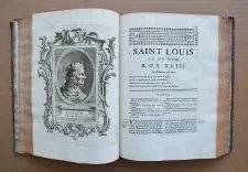 Abrégé chronologique de l’histoire de France. Nouvelle édition, augmentée (5/8) — MÉZERAY (François Eudes de), 1740 — Histoire
