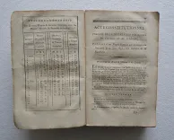Almanach National de France, l’an deuxième de la République Françoise, une et indivisible (6/12) — [ALMANACH], 1793 — Histoire