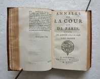 Annales de la cour et de Paris, pour les années 1697 & 1698 (7/12) — [COURTILZ de SANDRAS (Gatien de)], 1697 — Histoire