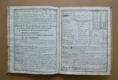 Arithmetica especulativa y practica o tratado primero del curso mathematico (9/11) — [BARCELONE] / MANUSCRIT MILITAIRE, 1769 — Manuscrits