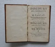 Avec un autre discours sur les preuves des livres de Moyse. (2/11) — FILLEAU de La CHAISE ( Nicolas), 1672 — Litterature
