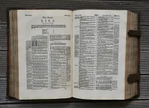 Biblia Sacra des oudé ende nieuwé Testamets ofte de Gantshe heylige shrift (5/13) — [BIBLE] — Religion