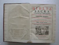Biblia Sacra – Vulgate editionis. (3/10) — VITRÉ (Antoine), 1754 — Religion