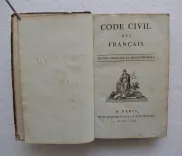 Code civil des français. (3/10) — [CODE CIVIL], 1804 — Droit