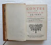 Contes et nouvelles en vers. (3/10) — LA FONTAINE (Jean de), 1732 — Belles reliures