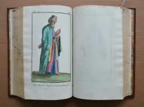 Costumes civils actuels de tous les peuples connus, dessinés d’après nature, gravés et coloriés. (5/12) — GRASSET de SAINT SAUVEUR (Jacques), 1788 — Voyages