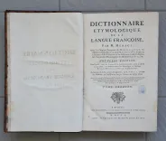 Dictionnaire étymologique de la langue Françoise (2/7) — MÉNAGE (Gilles), 1750 — Dictionnaires
