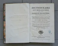 Dictionnaire étymologique de la langue Françoise (5/7) — MÉNAGE (Gilles), 1750 — Dictionnaires