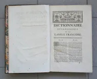 Dictionnaire étymologique de la langue Françoise (6/7) — MÉNAGE (Gilles), 1750 — Dictionnaires