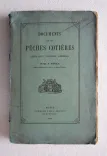 Documents sur les pêches côtières. Législation, industrie, commerce (1/12) — LÉGAL (Joseph Vincent), 1869 — Chasse et peche