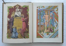 Heures choisies des dames chrétiennes. Approuvées par M.S. l’Évêque de Dijon. 2° édition. (4/9) — [LIVRE D’HEURES], 1860 — Missels et livres religieux