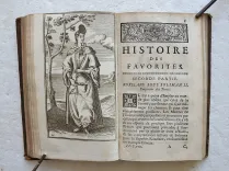 Histoire de favorites, contenant ce qui s’est passé de plus remarquables sous plusieurs règnes. (1/11) — LA ROCHE-GUILHEN (Anne de), 1699 — Histoire