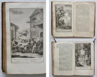 Histoire de l’admirable Don Quichotte de La Manche, traduite de l’espagnol de Michel de Cervantès. (9/12) — CERVANTES SAAVEDRA (Miguel de), 1773 — Litterature