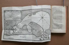 Histoire des avanturiers flibustiers qui se sont signalez dans les Indes. (12/13) — OEXMELIN (Alexandre-Olivier) / RAVENEAU de LUSSAN / Capitaine Charles JOHNSON [pseudonyme de Daniel Defoë], 1744 — Voyages