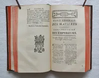 Histoire des Empereurs Romains, depuis Auguste jusqu’à Constantin (10/11) — CREVIER (Jean-Baptiste-Louis), 1763 — Histoire