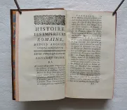 Histoire des Empereurs Romains, depuis Auguste jusqu’à Constantin (9/11) — CREVIER (Jean-Baptiste-Louis), 1763 — Histoire
