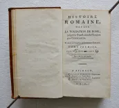 Histoire romaine, depuis la fondation de Rome, jusqu’à la translation de l’Empire par Constantin. (2/14) — ECHARD (Laurent), 1802 — Histoire