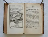 Iconologie historique et généalogique des rois de France, dédiée au roi. Première race. (5/12) — HERMILLY (Vaquette d') & HURTAUT (Pierre-Thomas-Nicolas), 1775 — Histoire