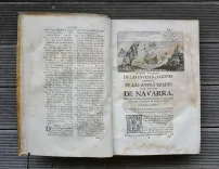 Investigaciones historicas de las antiguedades del reyno de Navarra. (4/11) — MORET (Joseph de), 1766 — Livres basques