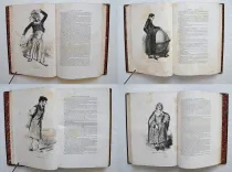 itinérairedu choléra-morbus pestilentiel (8/11) — SUE, Marie-Joseph, dit Eugène (1804-1857), 1845 — Illustres modernes