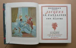 Jacques le fataliste et son maitre (4/7) — DIDEROT (Denis), 1928 — Belles reliures