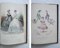 Journal des Demoiselles (7/12) — [COLLECTIF], 1863 — Mode