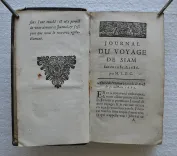 Journal du voyage de Siam fait en 1685 & 1686. (10/11) — [CHOISY, François Timoléon (abbé de ; 1644 - 1724)], 1685 — Voyages