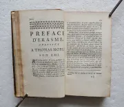 L’éloge de la folie, traduit du latin d’Érasme par M. Gueudeville. (3/12) — ÉRASME (Didier), 1752 — Philosophie