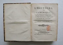 L’histoire de l’Amérique. (3/10) — ROBERTSON (William), 1778 — Voyages